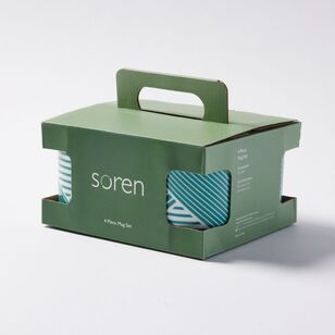 Soren Optical Mug 4 Pack Green
