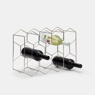 Smith + Nobel Hexa Stainless Steel 12 Bottle Wine Rack