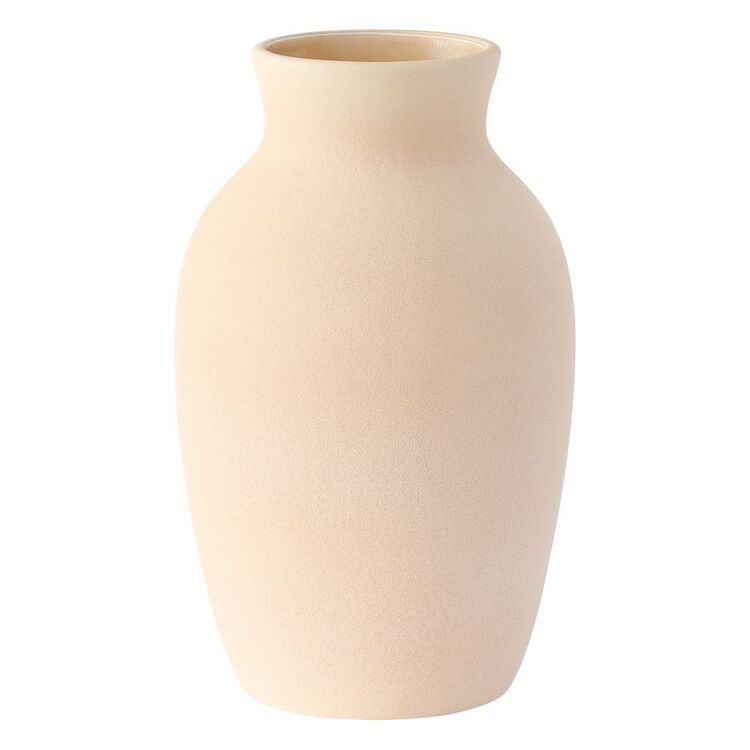 Cooper & Co Harper Ceramic Vase 30 cm Beige 30 cm