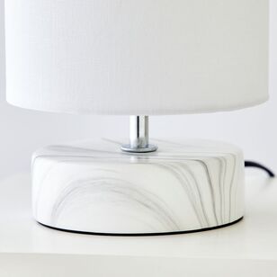Cooper & Co Spencer 24cm Bedside Table Lamp Set Of 2 White