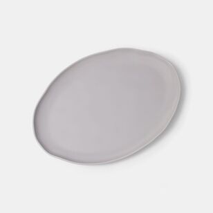 Shaynna Blaze Evening 36 cm Oval Plate Grey