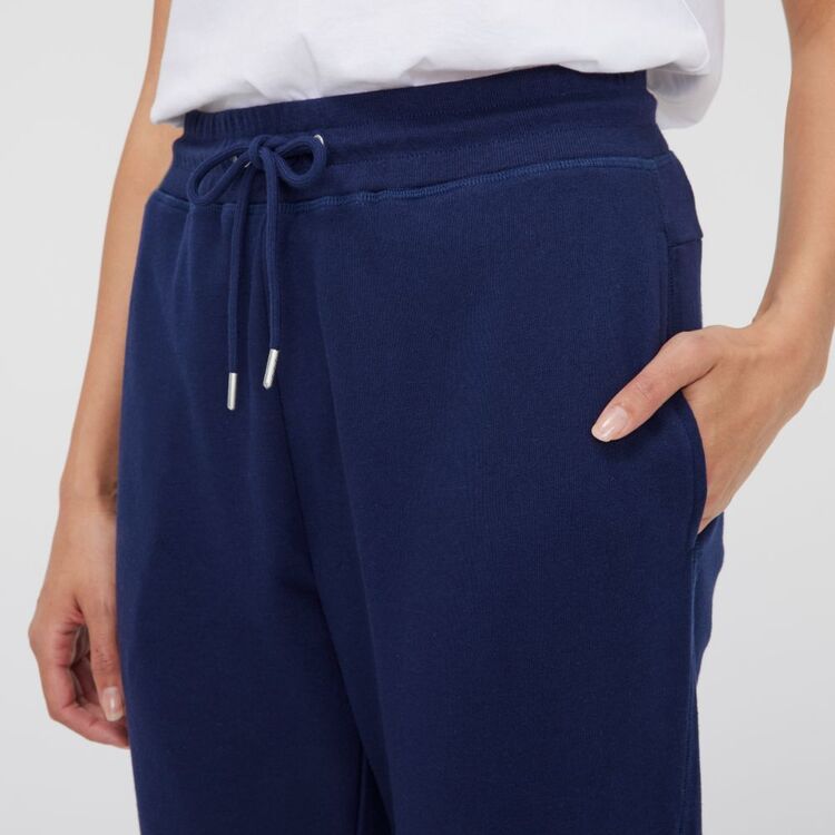 Khoko Collection Women's French Terry Trackpant Navy