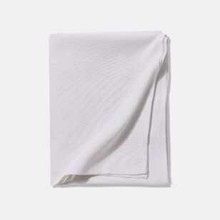 Soren Bronte 150 x 260 cm Tablecloth White