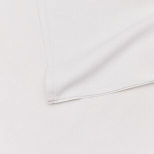 Soren Bronte 150 x 150 cm Tablecloth White