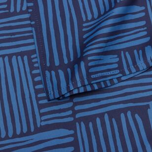 Soren Blue Geo 150 x 260 cm Tablecloth