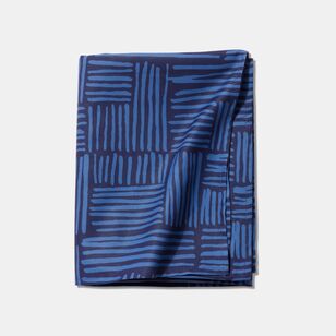 Soren Blue Geo 150 x 260 cm Tablecloth