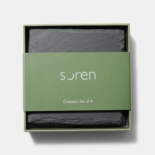 Soren Natural Slate Coaster 4 Pack