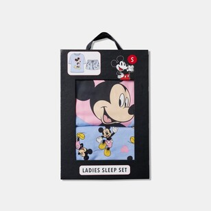 Disney Women's Mickey Mouse PJ Box Set Blue