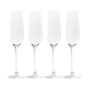 Soren Simplicty Champagne Flutes 4 Pack