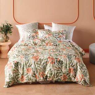 Linen House Staci Cotton Quilt Cover Set Multicoloured Print