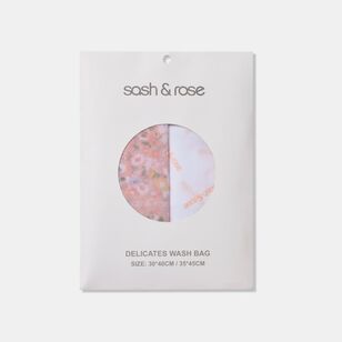 Sash & Rose Wash Bags 2 Pack Floral