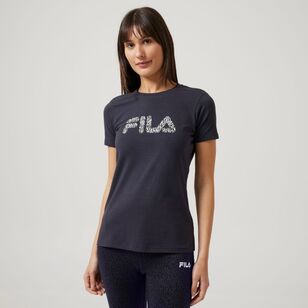 FILA Women's Lola Tee Charcoal Grey