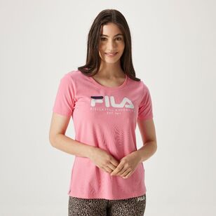FILA Women's Ella Tee Bubblegum