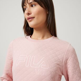 FILA Women's Lori Crew Fleece Blush Pink
