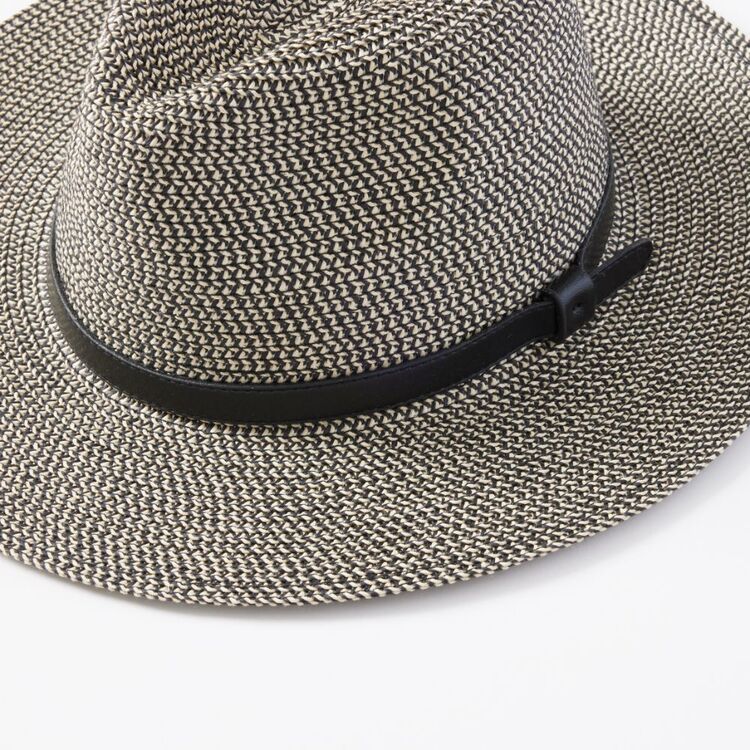 JC Lanyon Men's Panama Hat Black One Size