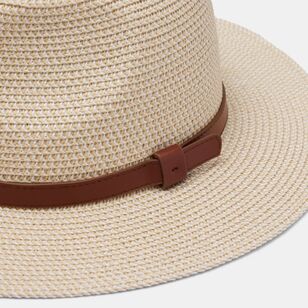 JC Lanyon Men's Panama Hat Natural One Size