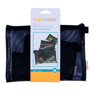 Flightmode Travel Mesh Bag Set 3 Pack
