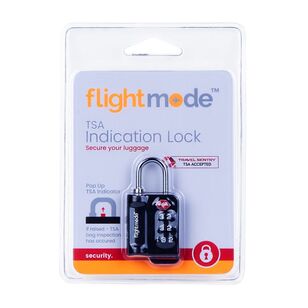 Flightmode TSA Pop Up Indication Lock