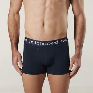 Mitch Dowd Men's Navy Bamboo Trunk 3 Pack Navy