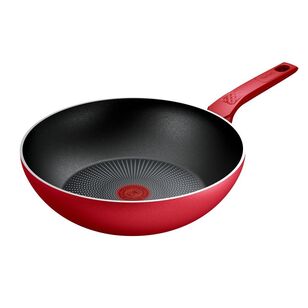 Tefal Daily Expert 28 cm Induction Non-Stick Wok Red
