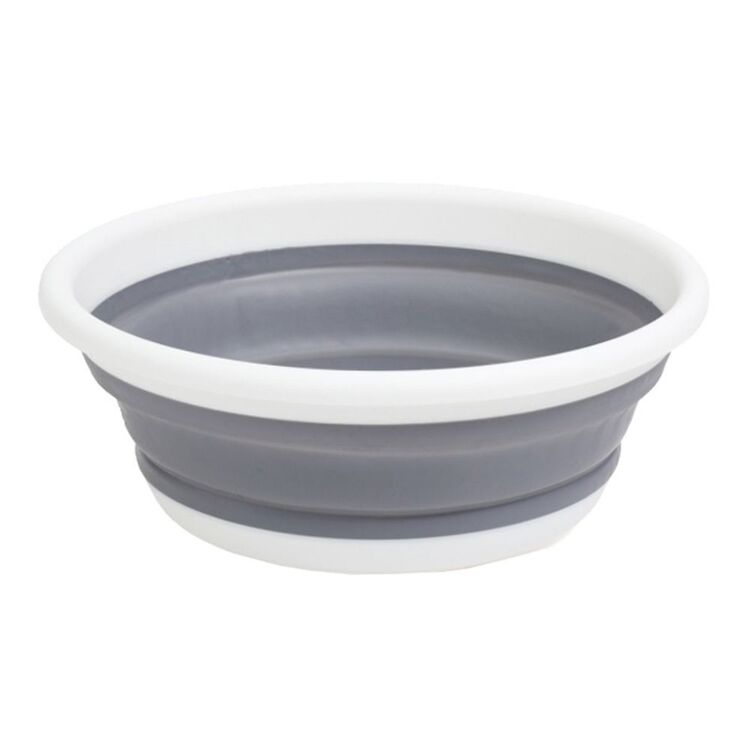 Seymours Collapse-A Wash Bowl Round 9L Grey