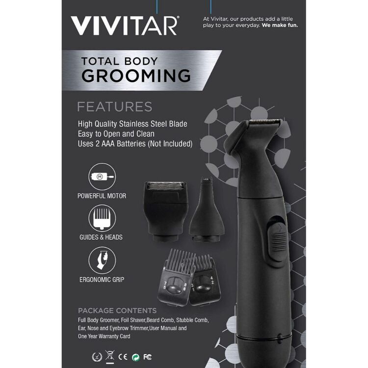 Vivitar Total Body Grooming Tool