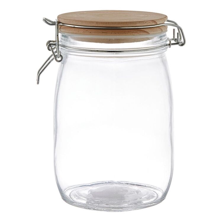 Smith & Nobel Voyage 1L Glass Clip Top Jar