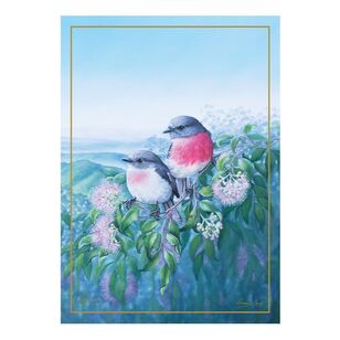 Maxwell & Williams Katherine Castle Birds 10 Year 50 x 70 cm Robin Tea Towel