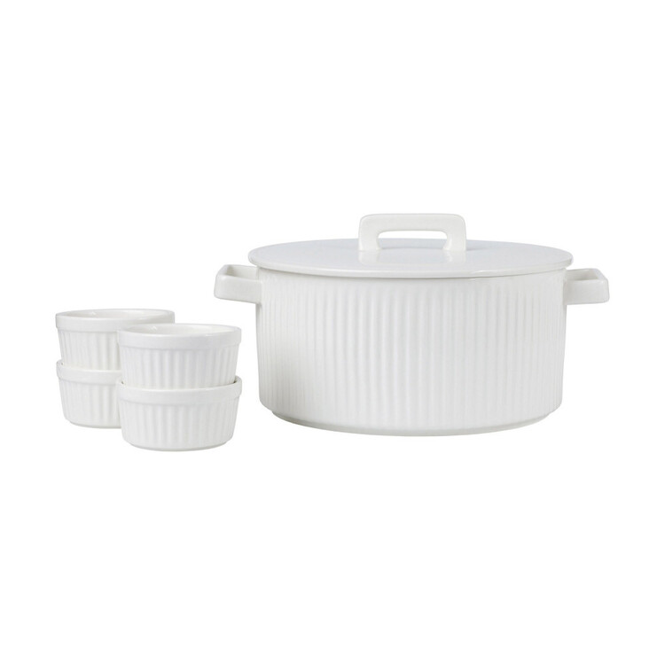 Maxwell & Williams Radiance 5 Piece Bakeware Casserole Set Gift Boxed