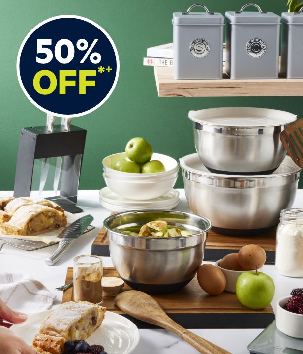 50% Off All Full Priced Homewares