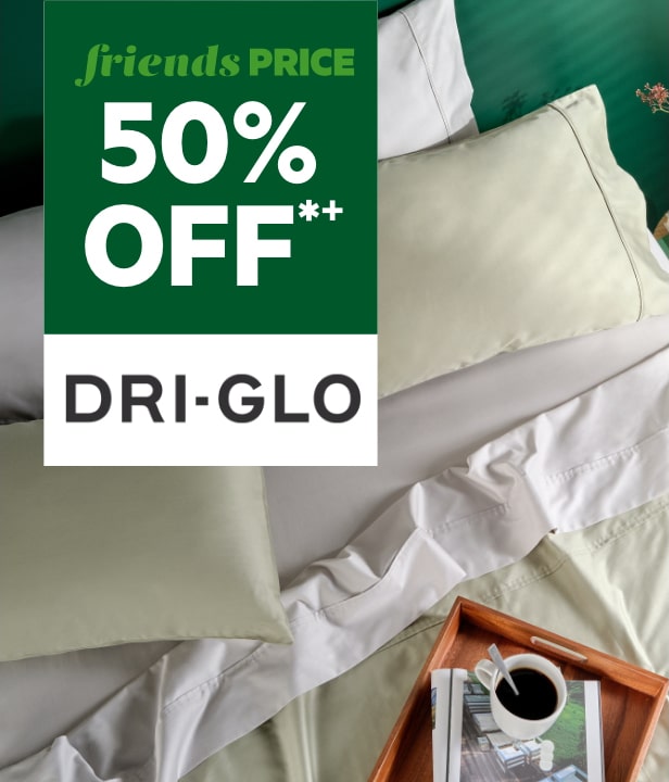 50% Off Full Priced Dri Glo