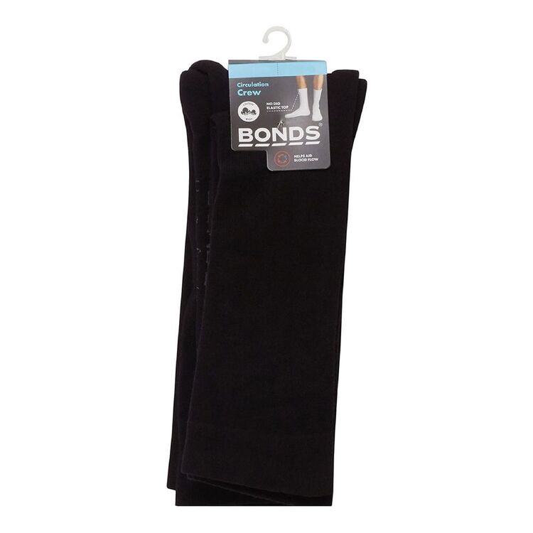 Carolina Ultimate Mens Womens Non-Binding Half Cushion Rib Crew Socks 4 Pair Pack - Foto 6