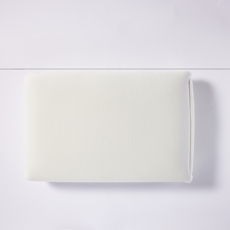 Soren Charcoal Infused Memory Foam Pillow White Standard