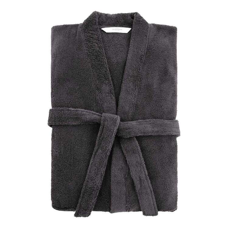 Sheridan Quick Dry Robe Graphite Small - Medium