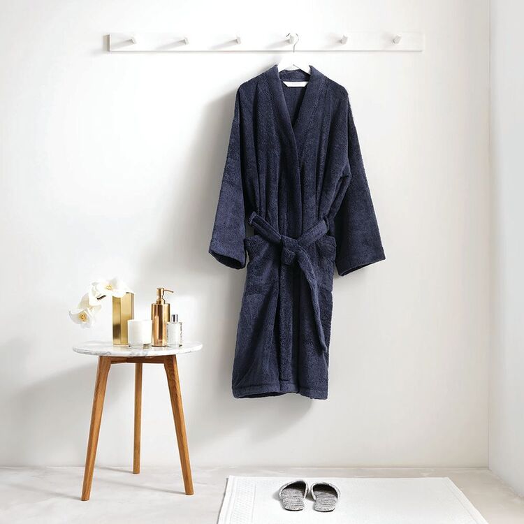 Sheridan Quick Dry Robe Midnight Large - X Large