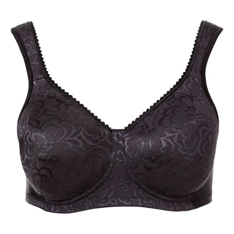 Playtex Women's Ultimate Lift and Support Wirefree Bra Black