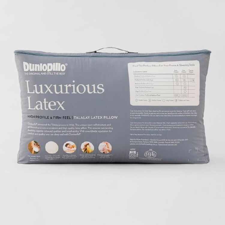 Dunlopillo Luxurious Latex High And Firm Feel