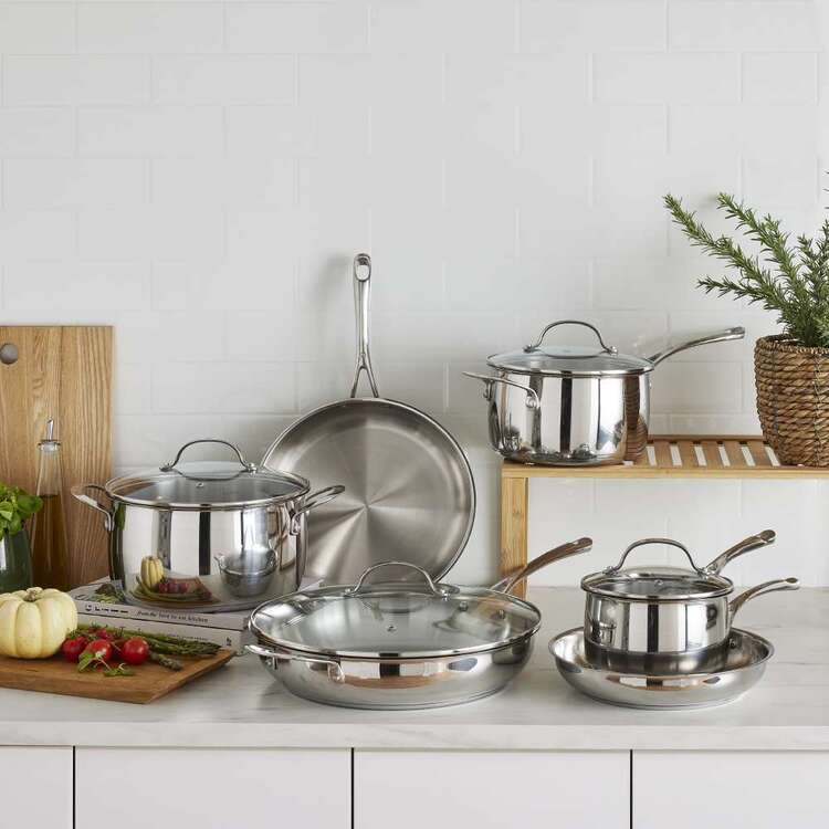 Swiss Diamond Premium Steel DLX 6-Piece Cookware Set