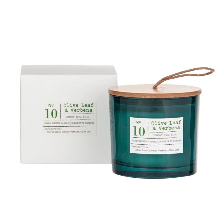 Amalfi Olive Leaf & Verbena Scented Candle Jar