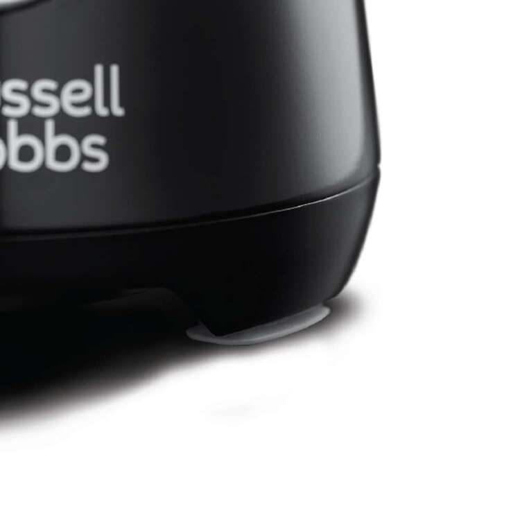 Russell Hobbs Matte Black Blender (650 Watt, 1.5 Liter, Glazen Kan, 2 Snelheden, Pulseerfunctie) 24722-56 Russell Hobbs Matte Black Blender (650 Watt, 1.5 Liter, Glazen Kan, 2 Snelheden, Pulseerfunctie) 24722-56