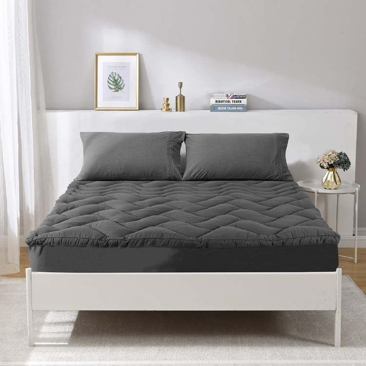 Ramesses 1000 GSM Charcoal Infused Mattress Topper Queen | Harris Scarfe