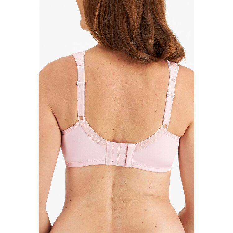Playtex Women's Ultimate Lift & Support Wirefree Bra 2 Pack Brown & Pink