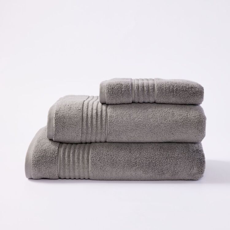 Elysian Haven Towel Collection Charcoal