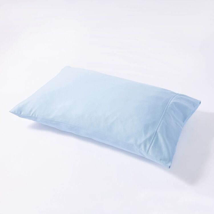 Dri Glo 400 Thread Count Australian Cotton Standard Pillowcase Blue
