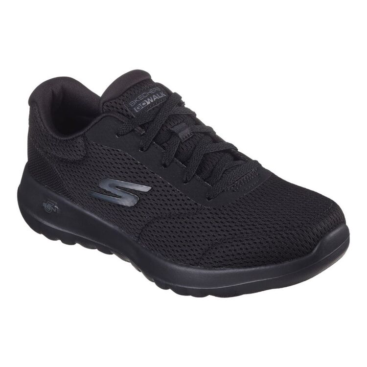Skechers Women's Go Walk Joy Adie Lace Up Runner Black 10