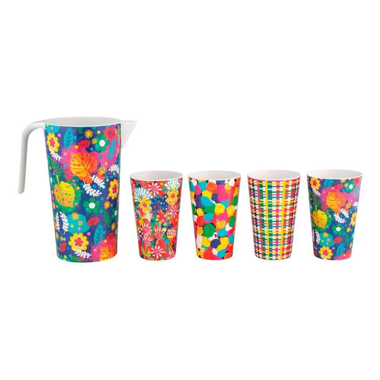 Intricate Cut Glass Jug & Tumbler Set – The June Shop