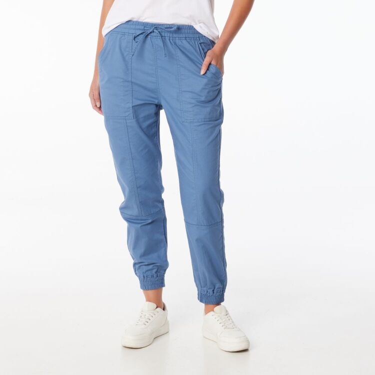 Air Force Bright Blue Cargo Pants Khoko Collection Women's Cargo