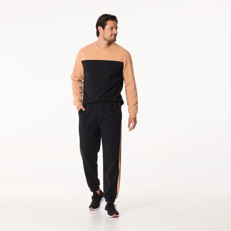 JC Lanyon Essentials Men's Hardy Straight Leg Track Pants with