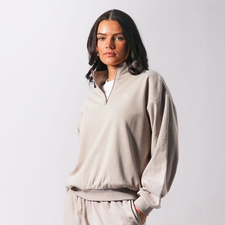 Russell Athletic Women’s Manhattan Quarter Zip Fleece String