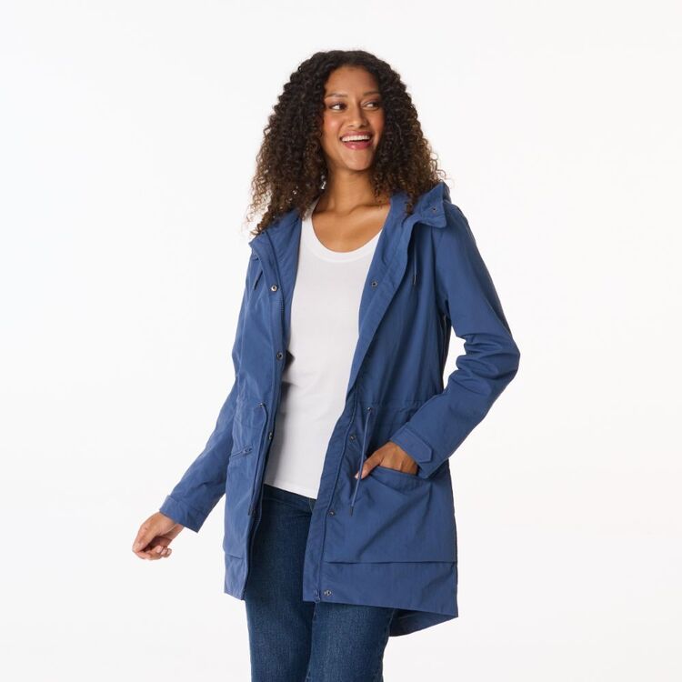 Khoko Collection Women's Light Weight Shell Jacket Airforce